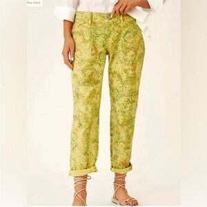 Anthropologie Picto Boho Floral Patterned Pants